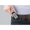 YAMASA EX-500B Pedometer, Pocket/Bag-In Pedometer, Pocket Pedometer, Pearl Black