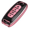 Tukellen for Nissan Key Fob Cover, Premium TPU Plated Case