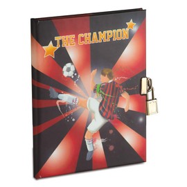 Diary 14.5 x 18.5 cm with Metal Lock and 2 Keys