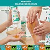DIADIE KIDS Jabón Desodorante Natural para Niños axilas y pies