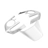3pcs Steering Wheel Frame Cover Control Button Trim Set Fit