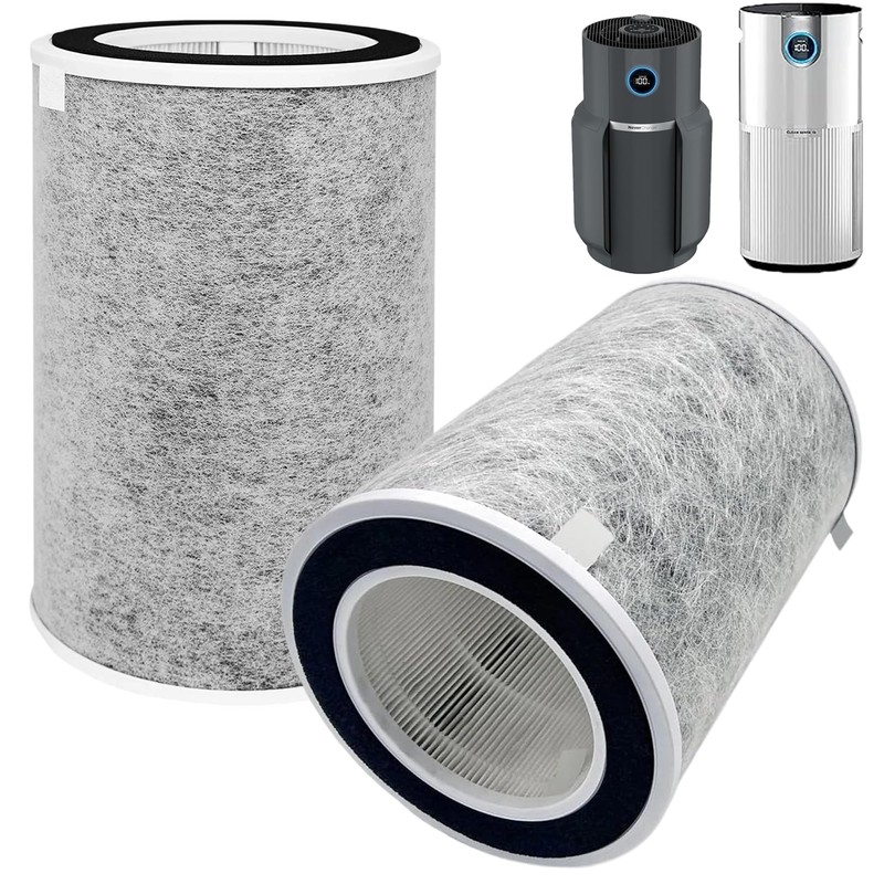 2 Pack HP302 HP201 Replacement Filter Compatible with Shark HP201