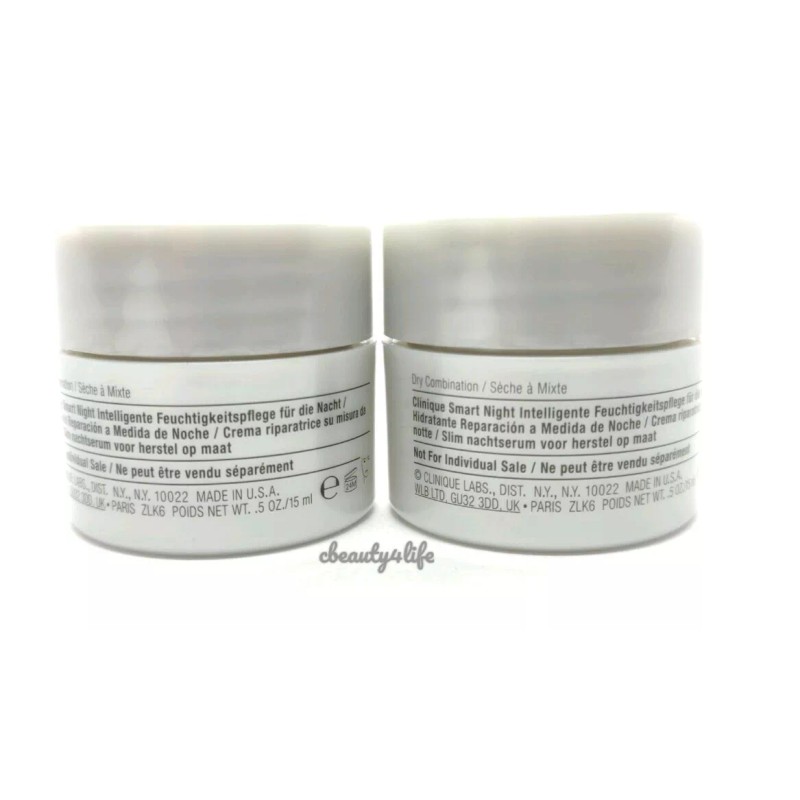 Clinique Smart Night Custom Repair Moisturizer - Dry Combination -