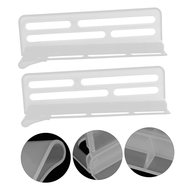 Operitacx Fridge Organizer Bins Fridge Divider for Drinks Milk Spices