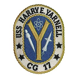 Squadron Nostalgia LLC USS Harry E. Yarnell CG-17 Patch – Sew On