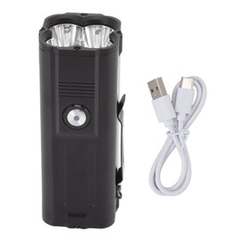 Portable Flashlight with Battery Ultra High Brightness IPX5 Waterproof Flashlight USB Charging