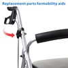 Walker Replacement Parts, Rollator Parts Kit, M6 Screws & Knobs,