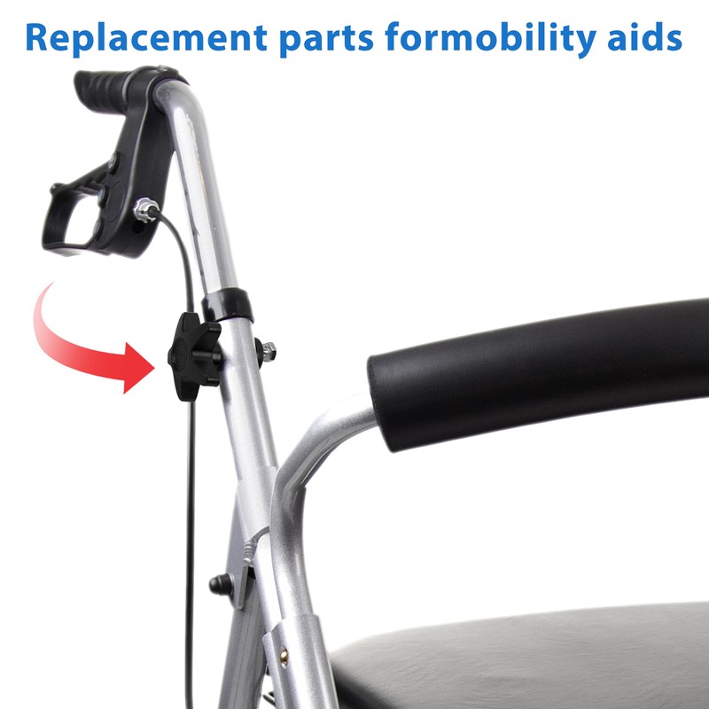 Walker Replacement Parts, Rollator Parts Kit, M6 Screws & Knobs,