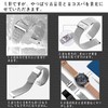 [ＳＥＵＥＲ＼時仕] 時計ベルト クイックリリース 腕時計用ベルト17mm 18mm 19mm 20mm 316L ステンレス鋼 光沢