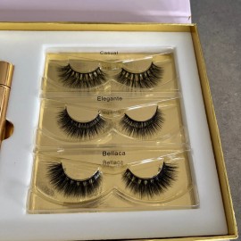 Lashes By Fernanda Saenz ELI ESPARZA LASHES KIT 3 Pair Faux Mink Lashes | New