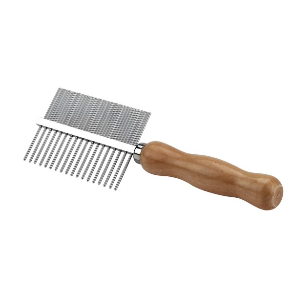 Kerbl Pet 83437 BASIC CARE Fellkamm beidseitig mittel und grob