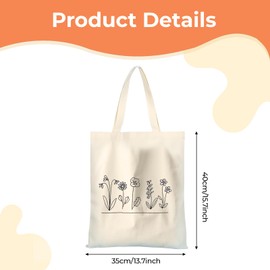 Printed Jute Bag - Vintage Jute Bag 100% Cotton with Esoteric One Line Art Fabric Bag with Saying as Aesthetic Accessory, Fashionable Jute Bag in Retro Design for Nature Lovers & Style