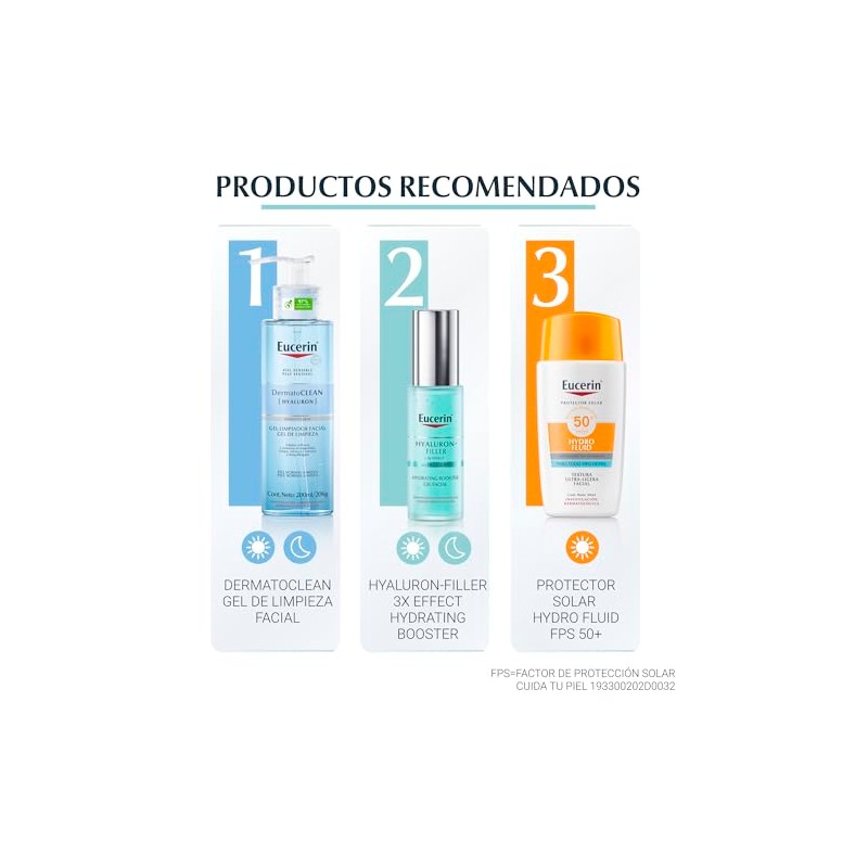 Eucerin Mascarilla facial hidratante con Ácido Hialurónico,Hyaluron Filler, 1 pieza