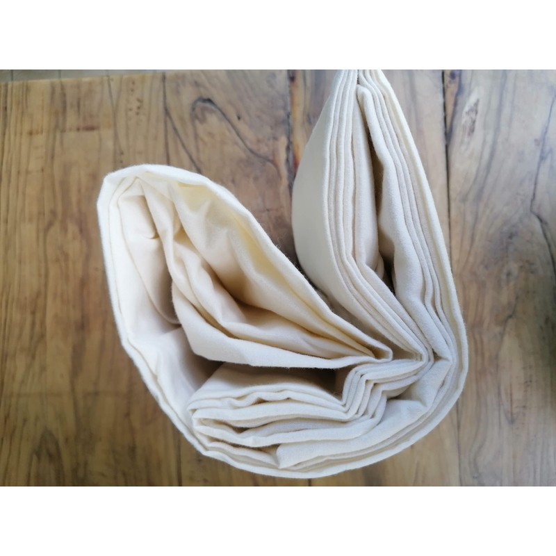 Single Fitted Sheet Flannel 90 x 200 + 22 cm