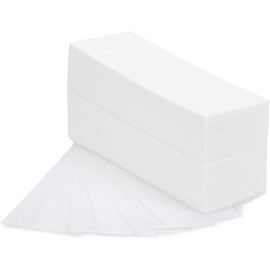200 Pieces Large Non Woven Wax Strips 7.5 x 2.6 Inches Body and Facial Hair Removal Waxing Strips Soft Waxing Paper Sheets