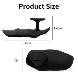 Anti-Slip Gym Hand Grips for Weight Lifting, Rubber Workout Gloves for Men and Women, Non-Slip Fingerless Palm Protectors, Training Exercise Pads for Fitness, Pull-Ups, Weightlifting with Cloth box