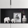SXSZZXL Elephant Statue Decor Simple Ceramics Elephant Figurines Creative Home