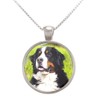 Arthwick Store Bernese Mountain Dog Puppy Pendant Necklace