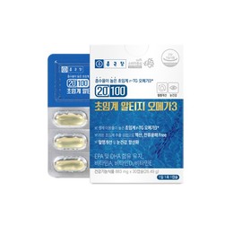 Chong Kun Dang Supercritical Altige RTG Omega 3 Low Temperature Extraction 30 Capsules / 종근당 초임계 알티지 rtg 오메가3 저온추출 30캡슐