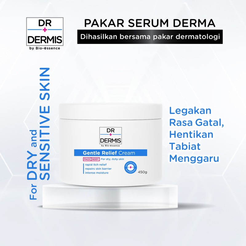 Dr Dermis Gentle Relief Cream 450g | For Dry and