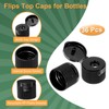 sourcing map 36pcs 28/410 Flips Top Caps for Bottles, Replacement
