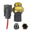 Radiator Coolant Fan Switch 37760-P00-003 with Connector Pigtail Harness, Water