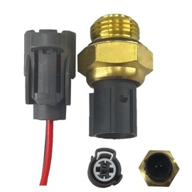 Radiator Coolant Fan Switch 37760-P00-003 with Connector Pigtail Harness, Water Temperature Sensor Switch Compatible with Accord Civic CR-V Odyssey CL Integra RSX TL