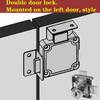Cabinet Double Door Lock Cabinet Drawer Lock Safety Lock [Keyed