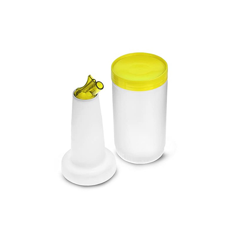 Store & Pour Yellow 1ltr - Save and Serve Pourer