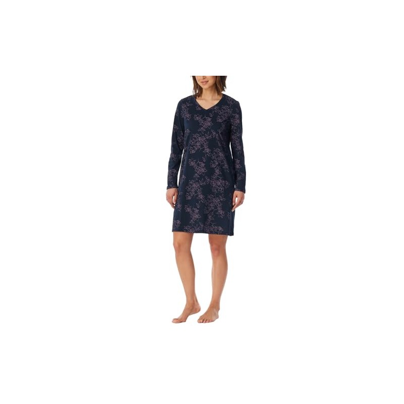 Uncover by Schiesser Women's Nightdress, Midnight blue_182851