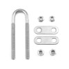 QWORK Marine Boat Stern Eye Tie Down U Bolt, 2