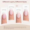 AILLSA Milky White Gel Nail Polish Natural Nude Jelly Gels