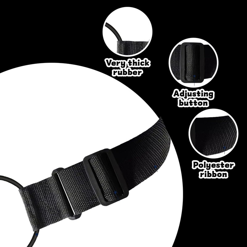 3Pcs Suitcase Straps, Luggage Straps for Suitcases Attach Bags, Elastic