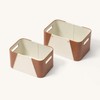 LA JOLIE MUSE Storage Baskets for Organizing, 2 Pack, Storage