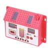 Solar Charge Controller House Shape 12V 24V Automatic Recognition LED