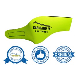 Ear Bandit Ultra Swimmers headband small yellow Suitable for 1-3 Year Olds