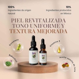 NAE Booster Bakuchiol Tuna 15ml | Alternativa Natural al Retinol | Regenerador Facial con Aceite de Tuna Orgánico Mexicano | Para Manchas y Líneas de Expresión | Todo Tipo de Piel | Vegano | 100% Natural