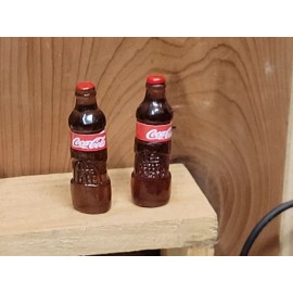 Coca-Cola Rc Crawler Garage Miniature Coke Bottles X2 1/10 1/12 Scale Realistic