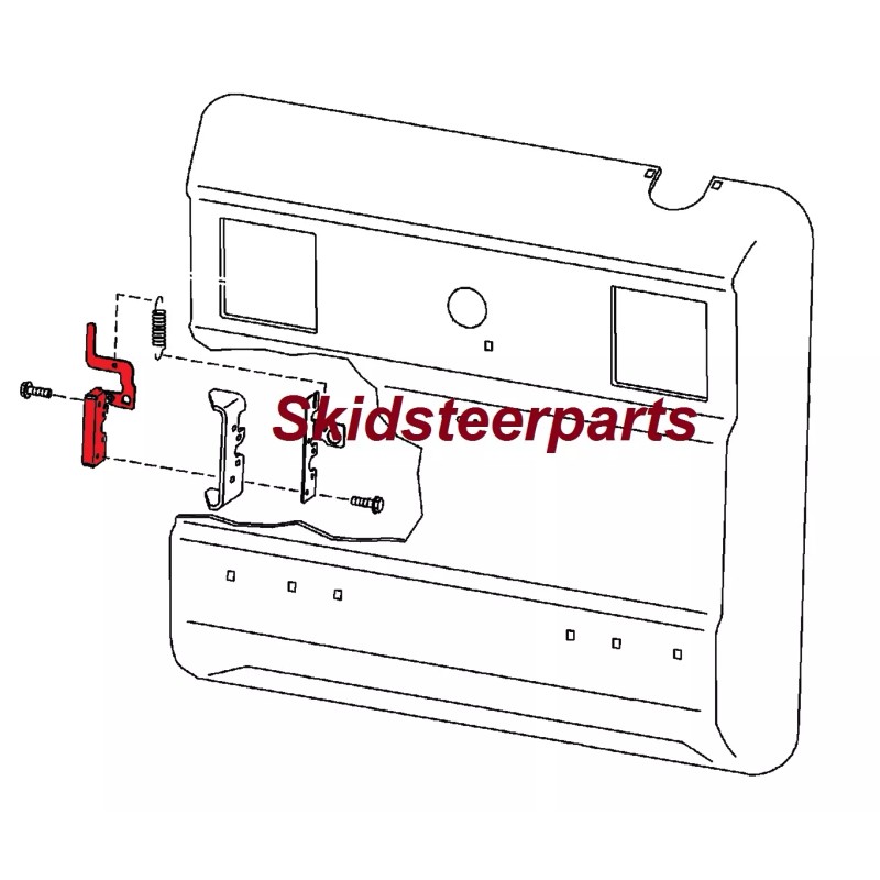 Aftermarket Bobcat Rear Back Door Latch for 751 G Series