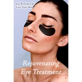 24k Black Gold Under Eye Masks (20 Pairs) by Noram | For: Puffiness, Wrinkles, Dark Circles, Under Eye Bags, Skin Brightening, Anti-Aging - Rejuvenating Eye Masks