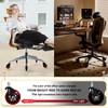 Office Chair Wheels for Casters Replacement - 3" Rubber Wheels