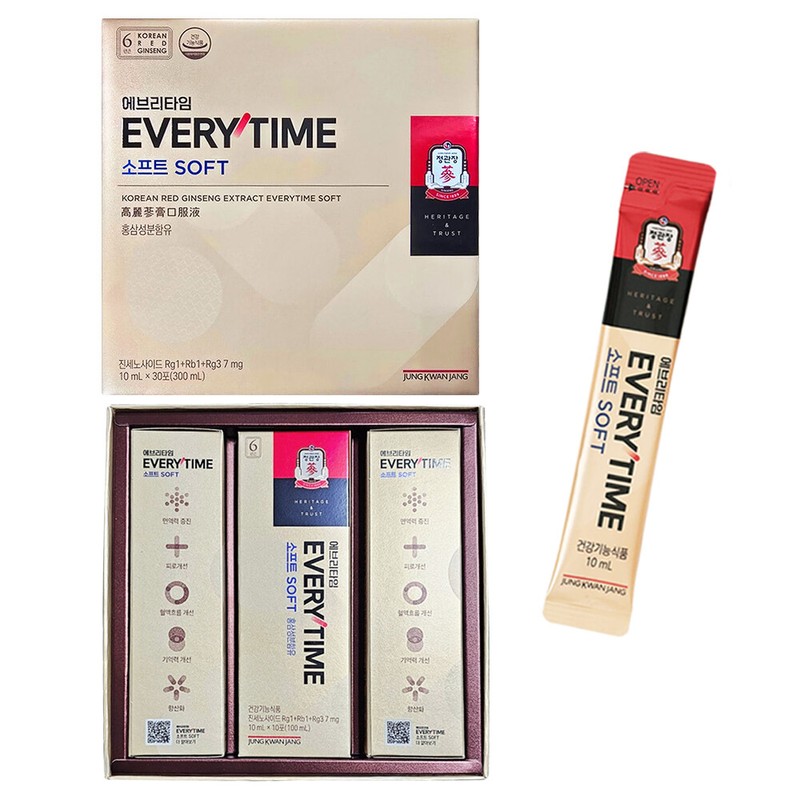 Jeonggwanjang CheongKwanJang Red Ginseng Extract Everytime Soft 10ml x 30