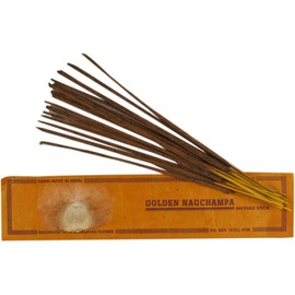 Hand made golden nagshampa incense stick / Himalaya flower