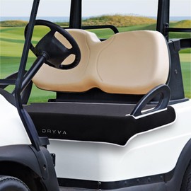 Dryva Waterproof Golf Cart Seat Cover – EZGO TXT RXV/Club Car DS Precedent – Non-Slip, Washable Microfiber Seat Towel – 2/4 Person Seats, All Weather