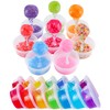Augshy Small Slime Containers With Lids, 50 Pack Hawaiian Shaved