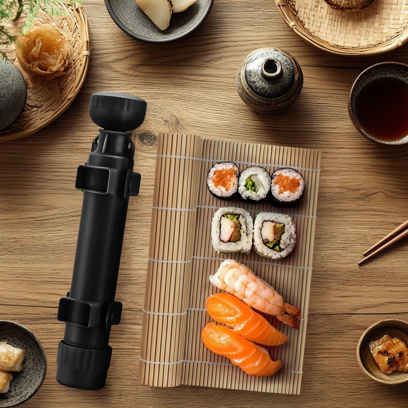 AISHN Sushi Roller 11.8 inches Sushi Bazooka Sushi Maker Chef