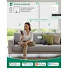 Allesin Motorized Blinds with Remote Smart Blackout Roller Shades |
