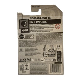 Hot Wheels 2024 Hot Wheels  '92 Honda Civic EG , 4/10  J-Imports  NEW #95/250