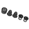 5 Pcs Monocular Magnifier 10X 20X 30X 30x36mm Multifunctional Light