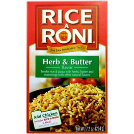 Rice-A-Roni HERB & BUTTER Flavor 7.2oz (5 pack)